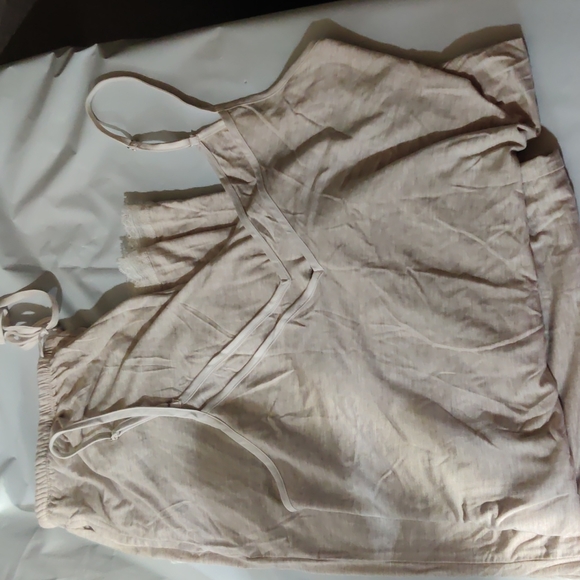 Victoria's Secret pajama set SMALL Beige NWOT - Picture 1 of 7